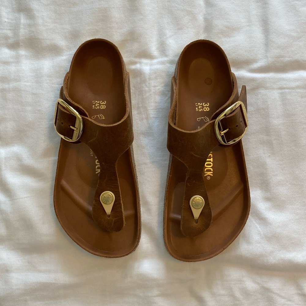 Big Buckle Gizeh Birkenstock Sandals